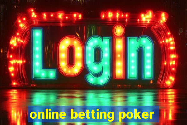 online betting poker