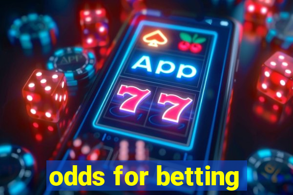 odds for betting