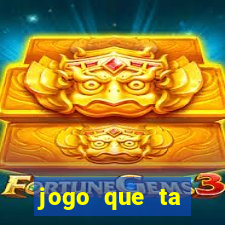 jogo que ta pagando na betano