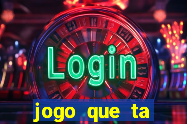 jogo que ta pagando na betano