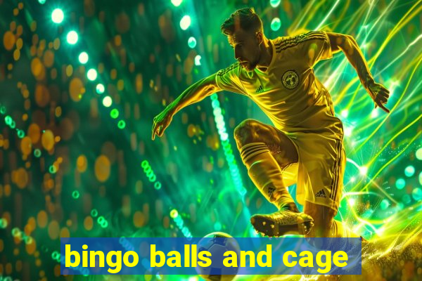 bingo balls and cage