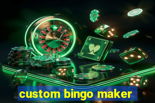 custom bingo maker