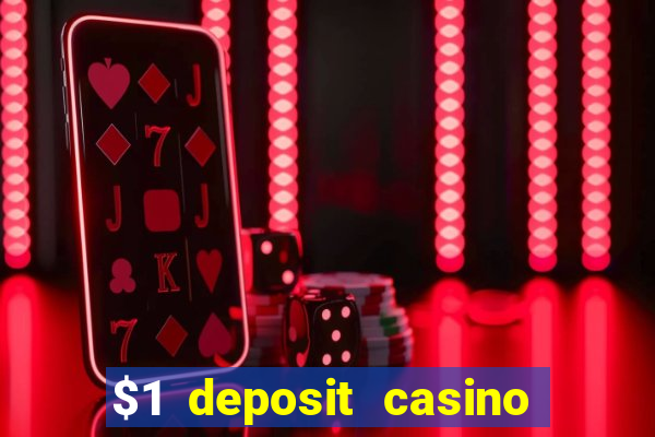 $1 deposit casino book of dead