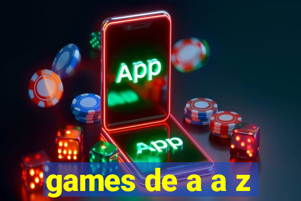 games de a a z