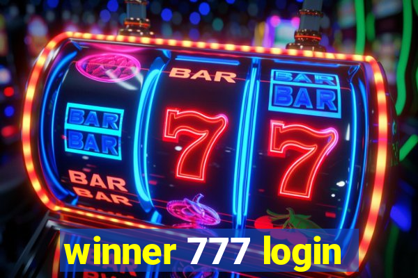 winner 777 login