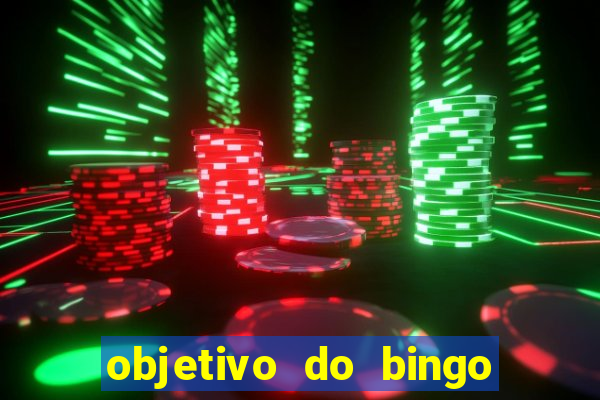 objetivo do bingo de letras