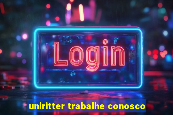 uniritter trabalhe conosco