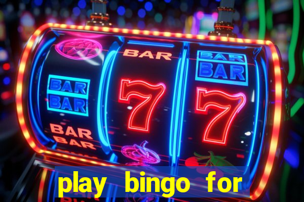 play bingo for money online