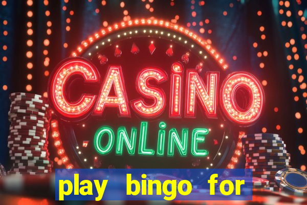 play bingo for money online