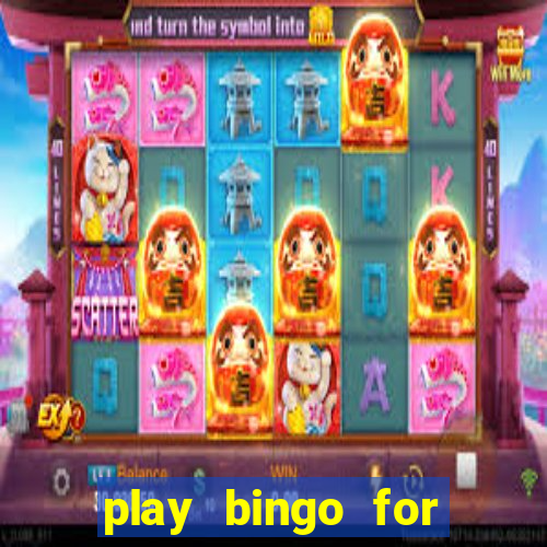 play bingo for money online