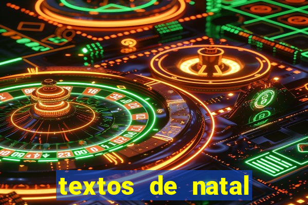 textos de natal para leitura