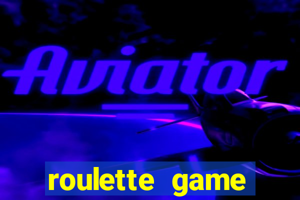 roulette game online casino