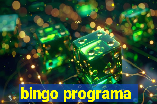 bingo programa