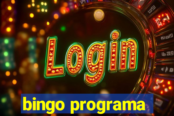 bingo programa