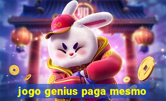 jogo genius paga mesmo