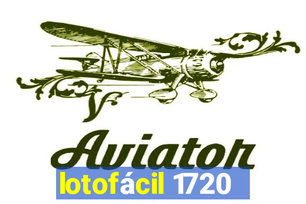 lotofácil 1720