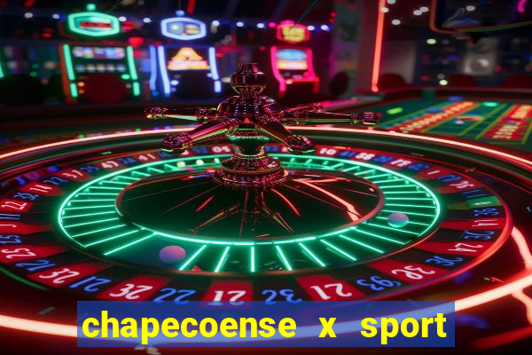 chapecoense x sport recife palpite