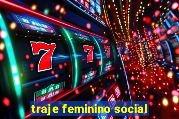 traje feminino social