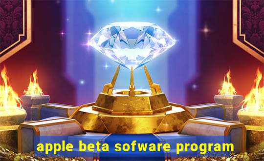 apple beta sofware program