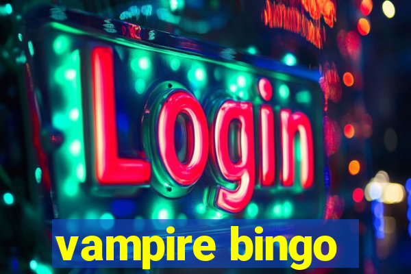 vampire bingo