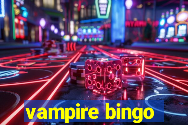 vampire bingo