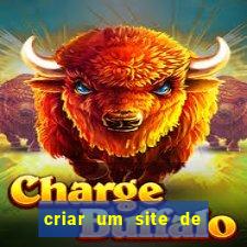 criar um site de jogos online