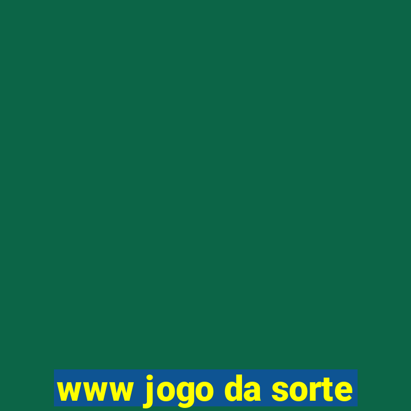 www jogo da sorte