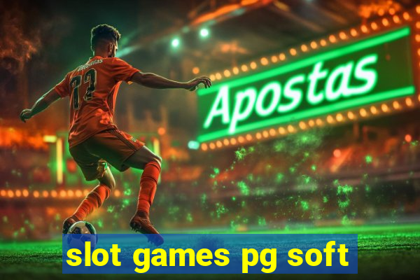 slot games pg soft