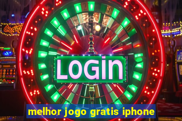 melhor jogo gratis iphone