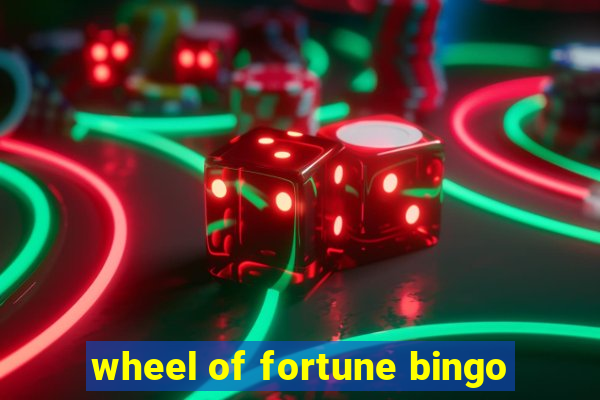 wheel of fortune bingo