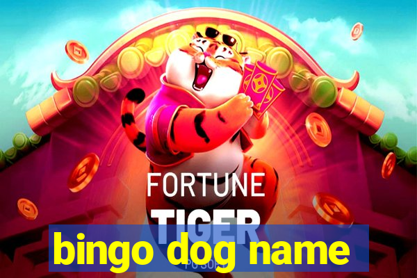 bingo dog name