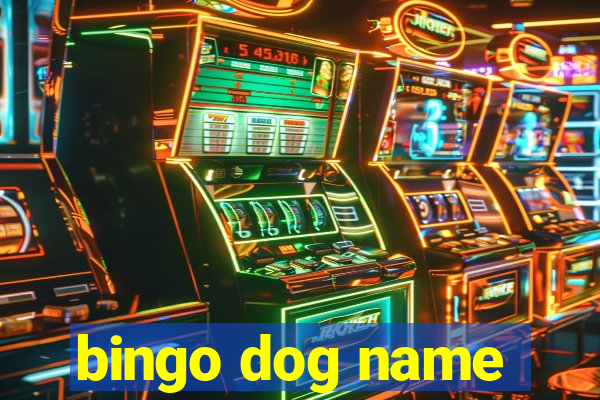 bingo dog name