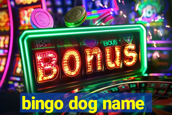 bingo dog name