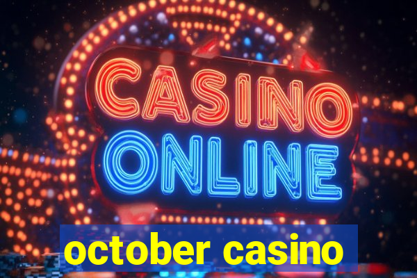 october casino