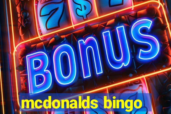 mcdonalds bingo