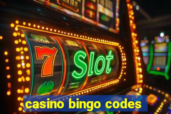 casino bingo codes