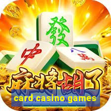 card casino games