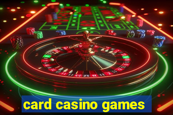 card casino games