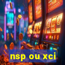 nsp ou xci