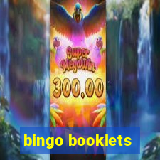 bingo booklets