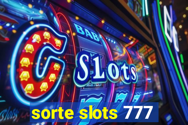 sorte slots 777