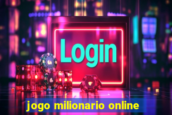 jogo milionario online