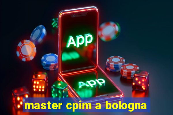 master cpim a bologna