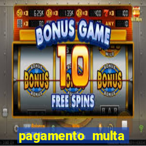 pagamento multa detran mg