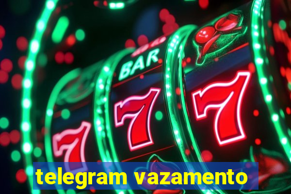 telegram vazamento