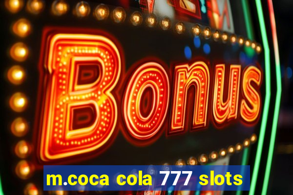 m.coca cola 777 slots