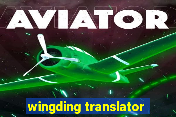 wingding translator