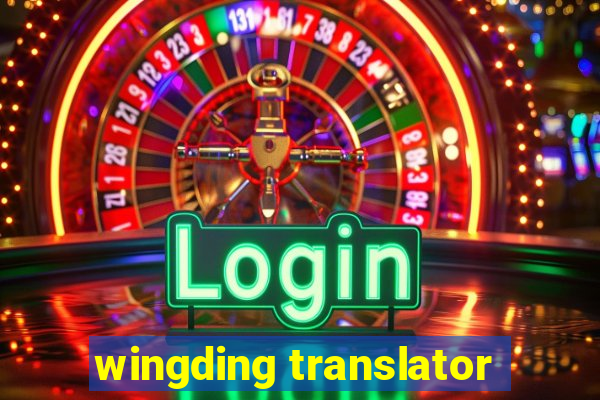 wingding translator