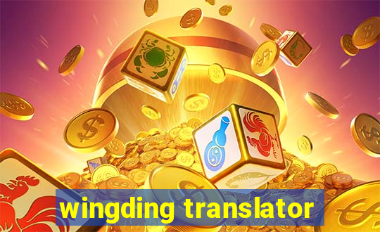 wingding translator