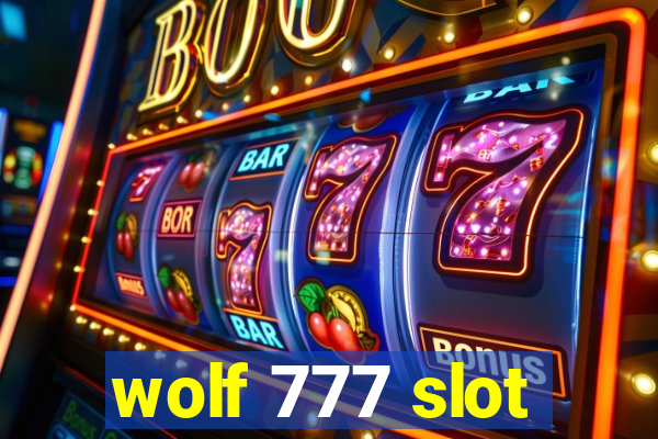 wolf 777 slot